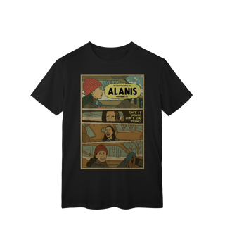 Nome do produto Camiseta 'Ironic by Alanis'