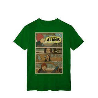 Nome do produto Camiseta 'Ironic by Alanis'