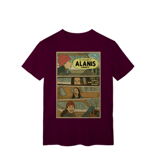 Nome do produto Camiseta 'Ironic by Alanis'