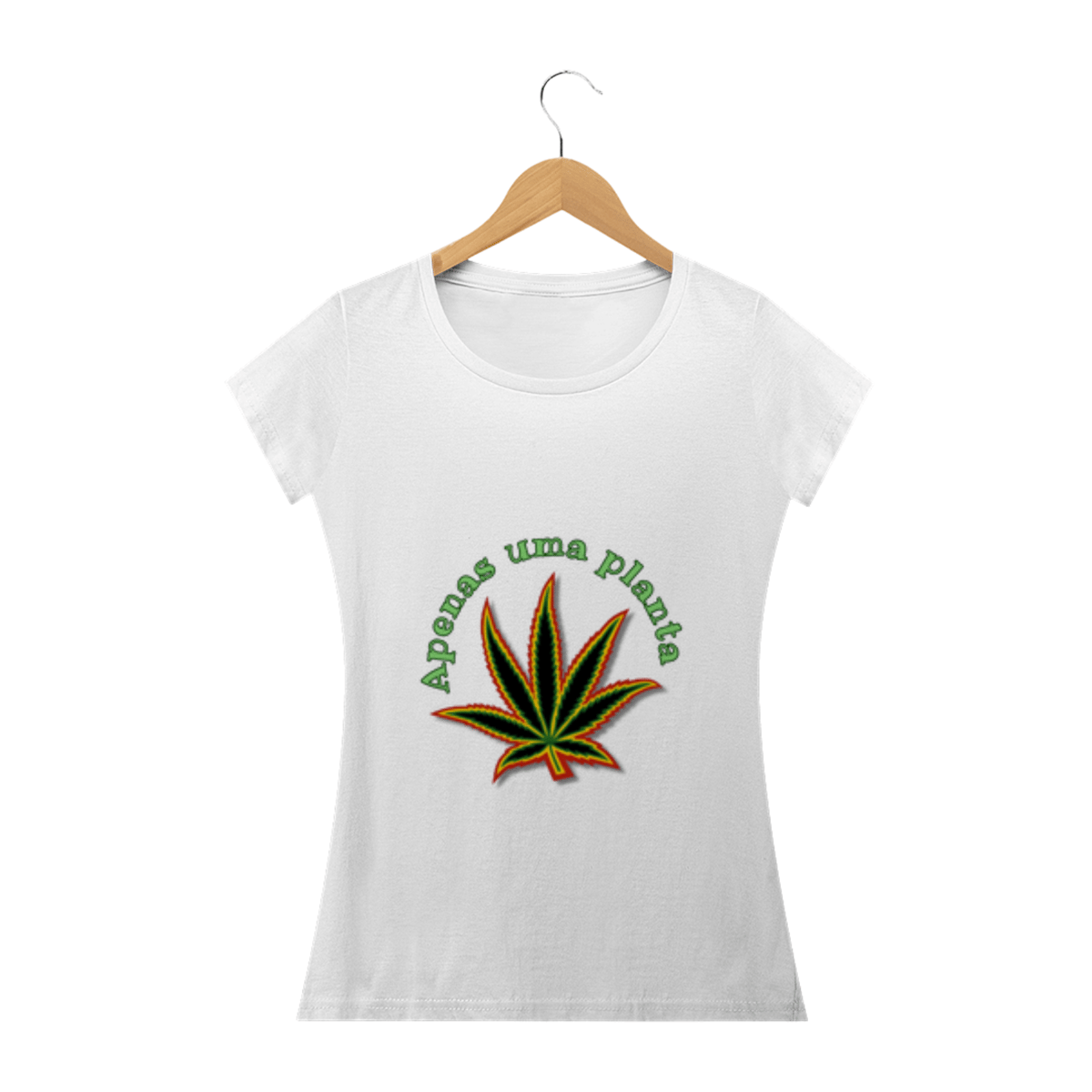 Nome do produto: Camiseta fem - planta