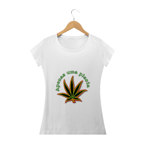 Camiseta fem - planta