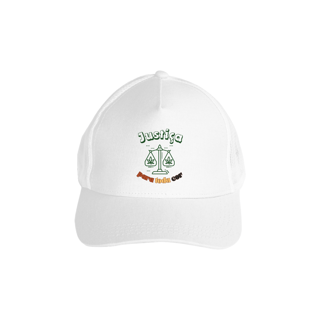 Nome do produto Boné Justiça claro