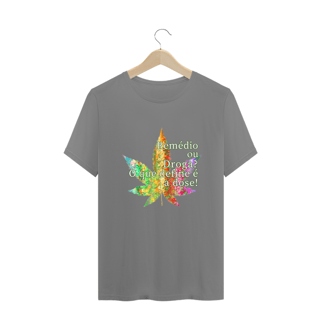 Nome do produto Camiseta Plus Size Remédio