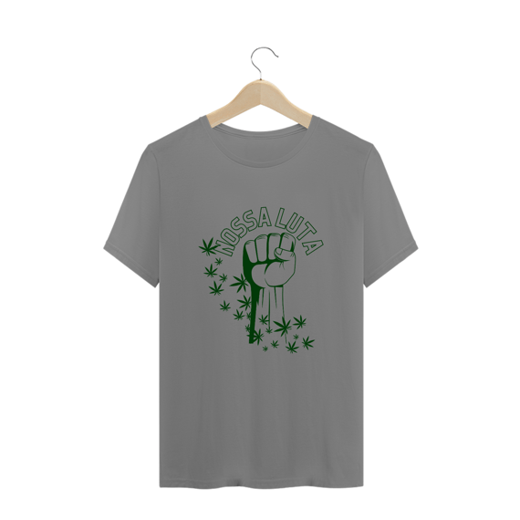 Camiseta plus size - luta