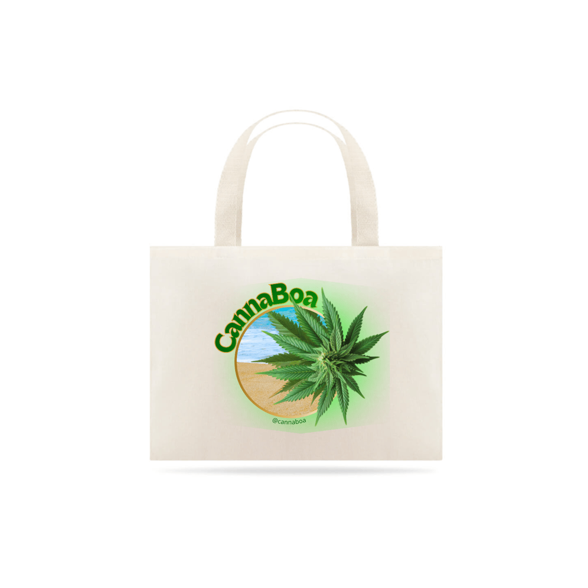 Nome do produto: ecobag flor verde