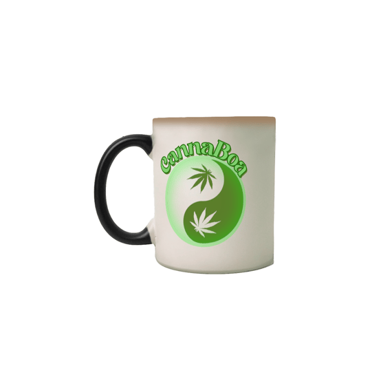 Caneca mágica Canna verde