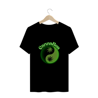 Camiseta plus size Canna Verde