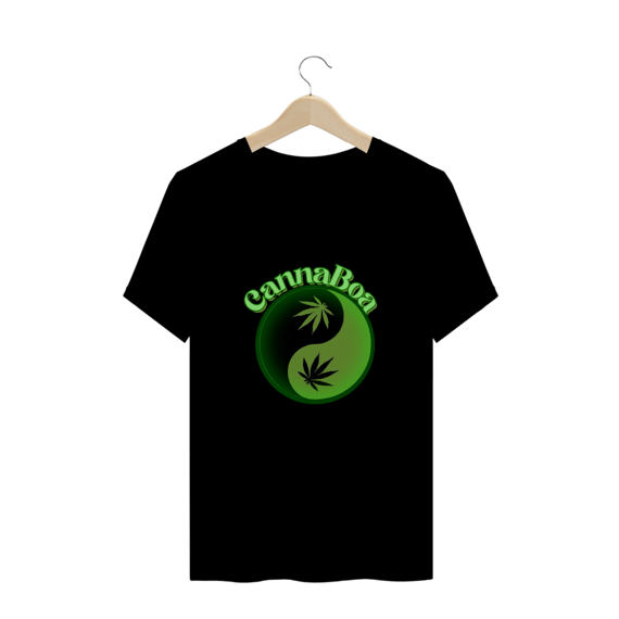 Camiseta plus size Canna Verde