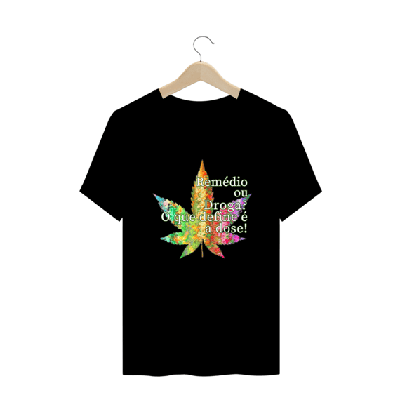 Camiseta Plus Size Remédio