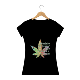 Nome do produto Camiseta fem - remédio