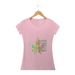 Nome do produto Camiseta fem - remédio