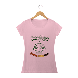 Nome do produto Camiseta fem justiça clara