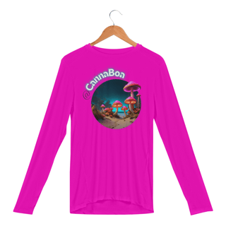 Nome do produto camisa manga longa para pratica de esporte