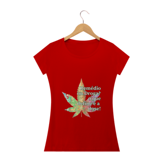 Nome do produto Camiseta fem - remédio