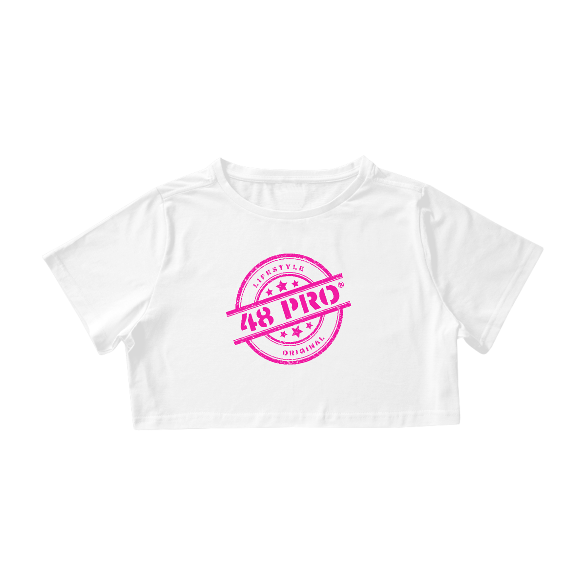Nome do produto: T-SHIRT CROPPED - 48 PRO ORIGINAL LIFESTYLE