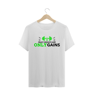 Nome do produto T-SHIRT QUALITY - HEAVY WEIGHTS AND ONLY GAINS - 48 PRO ORIGINAL LIFESTYLE