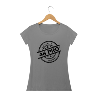 Nome do produto T-SHIRT BABY LONG QUALITY FEMININA - 48 PRO ORIGINAL LIFESTYLE