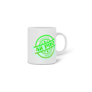Nome do produto CANECA BRANCA - 48 PRO ORIGINAL LIFESTYLE