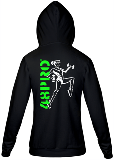 Nome do produto MOLETOM CANGURU COM ZIPER E CAPUZ PRETO - 48 PRO ORIGINAL LIFESTYLE