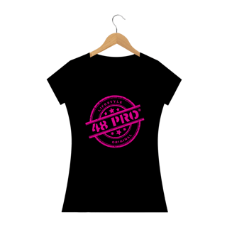 Nome do produto T-SHIRT BABY LONG QUALITY FEMININA - 48 PRO ORIGINAL LIFESTYLE