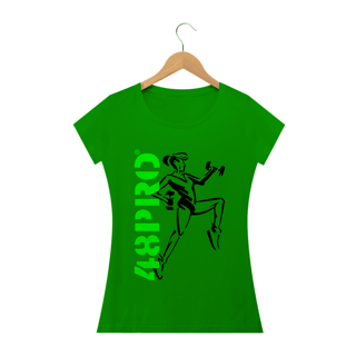 Nome do produto T-SHIRT BABY LONG QUALITY FEMININA - FITNESS GIRL - 48 PRO ORIGINAL LIFESTYLE