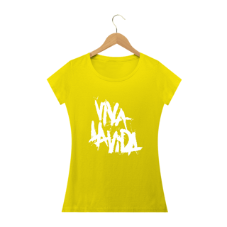 Nome do produto Camiseta Babylook Coldplay Viva La Vida