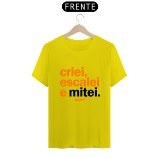 Nome do produto Camiseta Cartola FC Criei, Escalei, Mitei II
