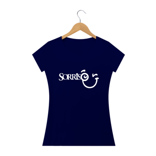 Nome do produto Camiseta Babylook Sorriso Maroto 01 - Diversas Cores