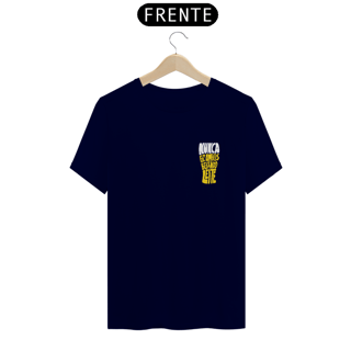 Nome do produto Camiseta de Boteco - Copo Nunca Fiz Amigos Bebendo Leite