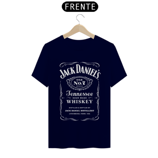 Nome do produto Camiseta Jack Daniels - Estampa Branca - Camisetas de Boteco