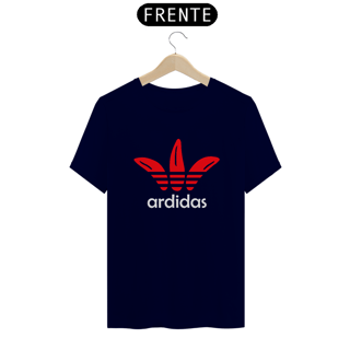 Nome do produto Camiseta Ardidas - Sátira Adidas (Estampa Branca)