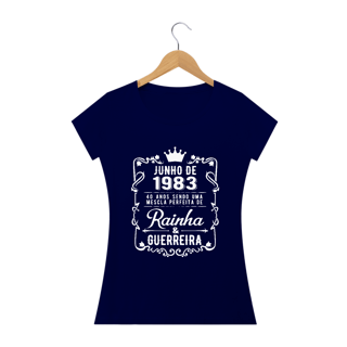 Nome do produto Camiseta Personalizada Aniversário - 40 anos - Junho de 1983