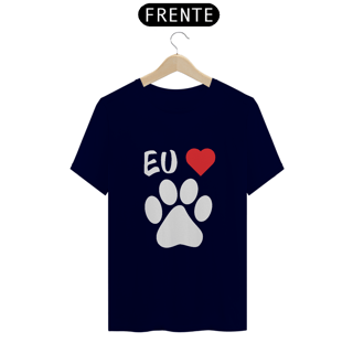 Nome do produto Camiseta Eu Amo Pet