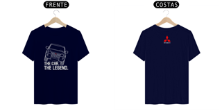 Nome do produto Camiseta Pajero TR4 The Car The Legend Mitsubishi (Estampa Clara)