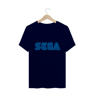Nome do produto Camiseta Gamer - SEGA (Estampa Azul)