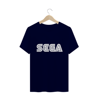 Nome do produto Camiseta Gamer - SEGA (Estampa Branca)