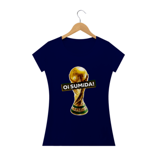Nome do produto Camiseta Babylook Oi Sumida - Brasil na Copa