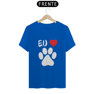 Nome do produto Camiseta Eu Amo Pet