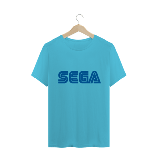 Nome do produto Camiseta Gamer - SEGA (Estampa Azul)