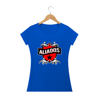 Nome do produto Camiseta Babylook Banda Aliados