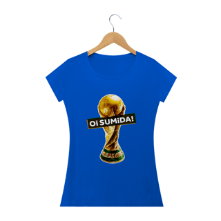 Nome do produto Camiseta Babylook Oi Sumida - Brasil na Copa