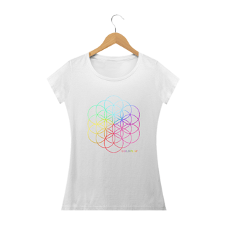 Nome do produto Camiseta Babylook Coldplay A Head Full Of Dreams 1
