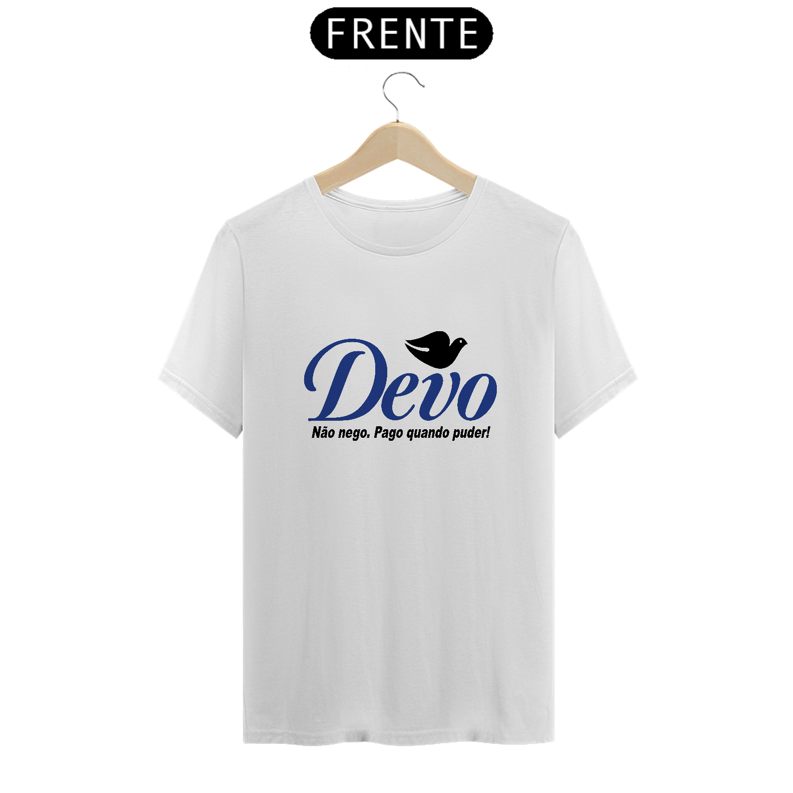 Camiseta Sátira - Devo, Não Nego