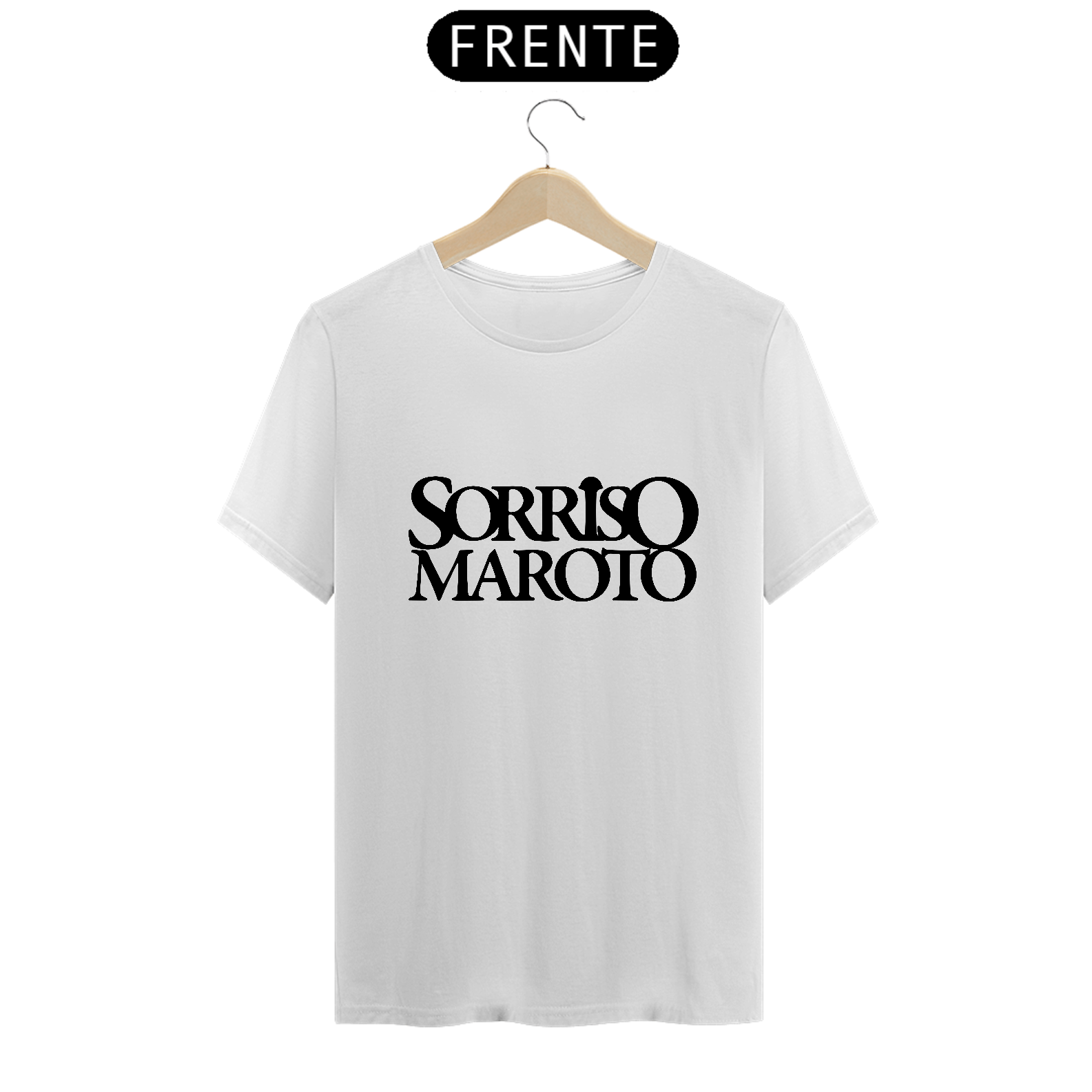 Camiseta Sorriso Maroto 2023 (Estampa Preta)