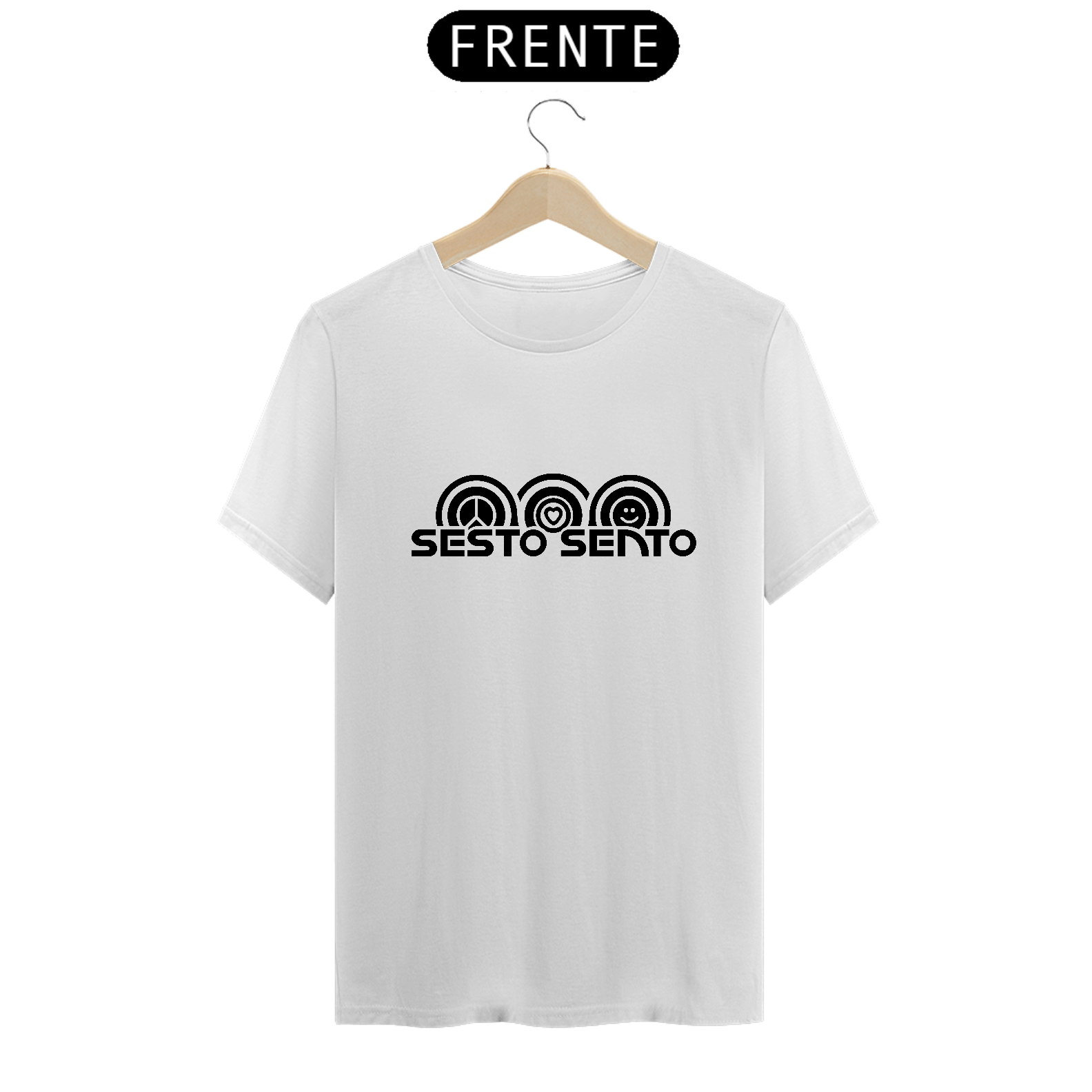 Camiseta Sesto Sento - Logo Black