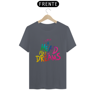 Nome do produto Camiseta Coldplay A Head Full Of Dreams - Lettering