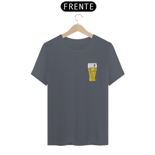 Nome do produto Camiseta de Boteco - Copo Nunca Fiz Amigos Bebendo Leite
