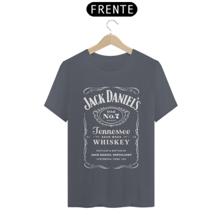 Nome do produto Camiseta Jack Daniels - Estampa Branca - Camisetas de Boteco