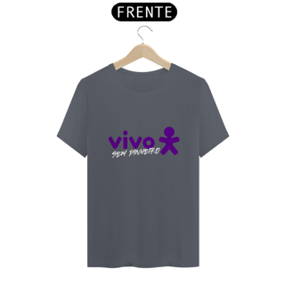 Nome do produto Camiseta Sátira Vivo Sem Dinheiro
