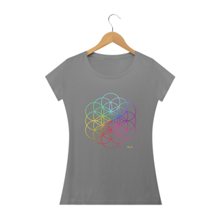Nome do produto Camiseta Babylook Coldplay A Head Full Of Dreams 1
